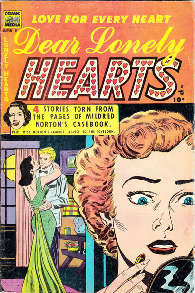 Cover for Dear Lonely Hearts (Comic Media, 1953 series) #5