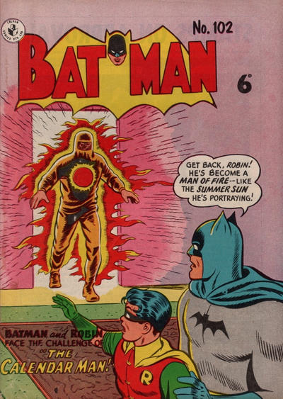 Cover for Batman (K. G. Murray, 1950 series) #102
