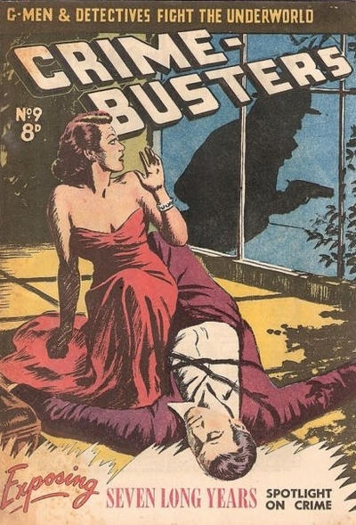 Cover for Crime-Busters (Horwitz, 1950 ? series) #9