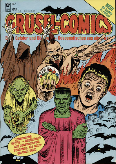 Cover for Grusel-Comics (Condor, 1981 series) #1