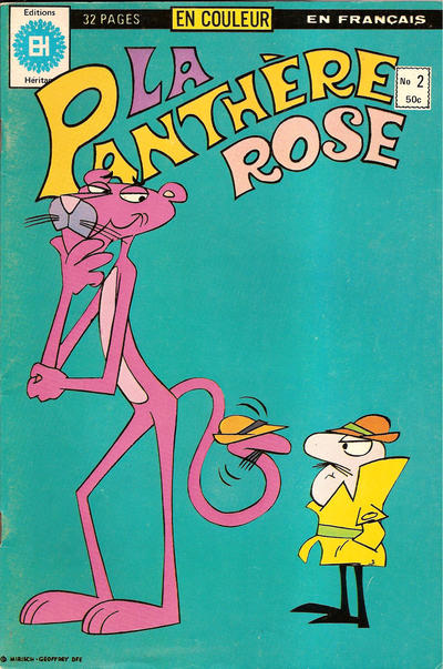 Cover for La Panthère Rose (Editions Héritage, 1978 series) #2