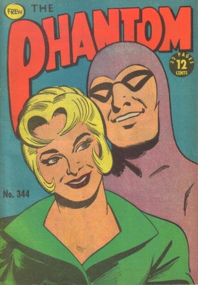 Cover for The Phantom (Frew Publications, 1948 series) #344