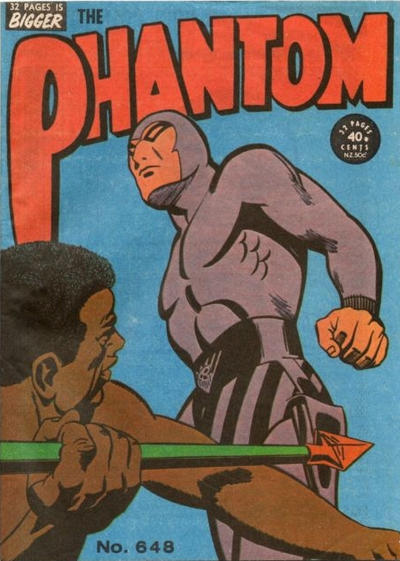 Cover for The Phantom (Frew Publications, 1948 series) #648