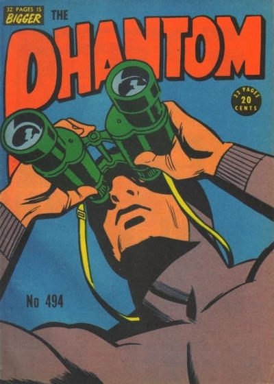Cover for The Phantom (Frew Publications, 1948 series) #494