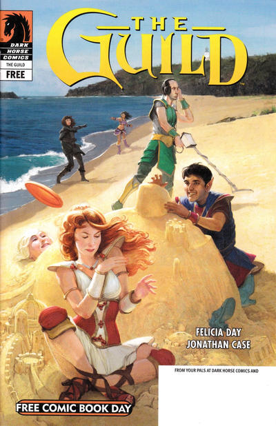 Cover for Free Comic Book Day and Buffy the Vampire Slayer Season 9 / The Guild: Beach'd (Dark Horse, 2012 series) 