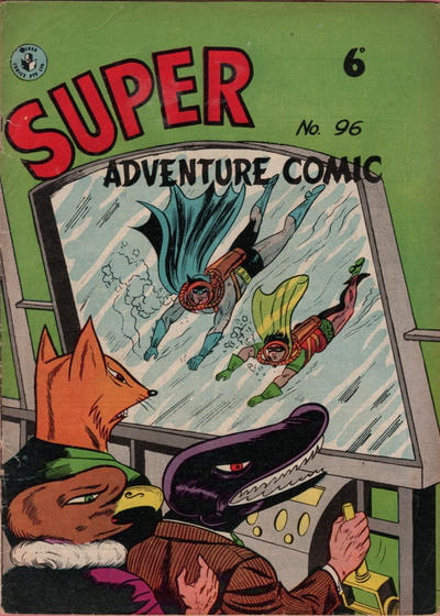 Cover for Super Adventure Comic (K. G. Murray, 1950 series) #96