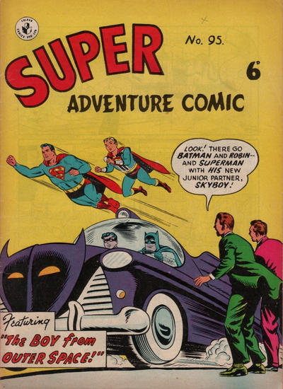 Cover for Super Adventure Comic (K. G. Murray, 1950 series) #95