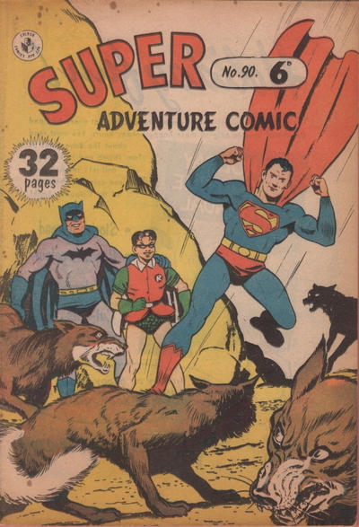 Cover for Super Adventure Comic (K. G. Murray, 1950 series) #90