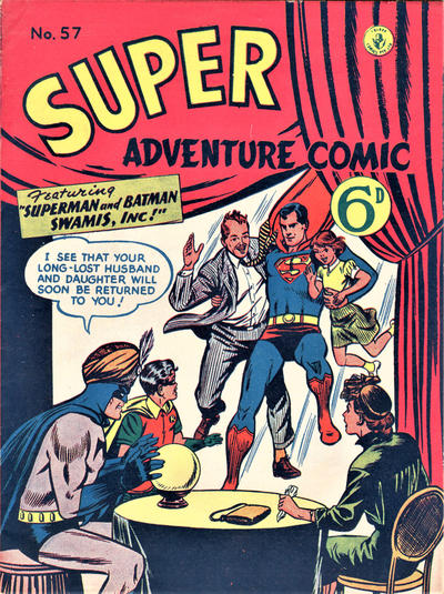 Cover for Super Adventure Comic (K. G. Murray, 1950 series) #57 [6d]