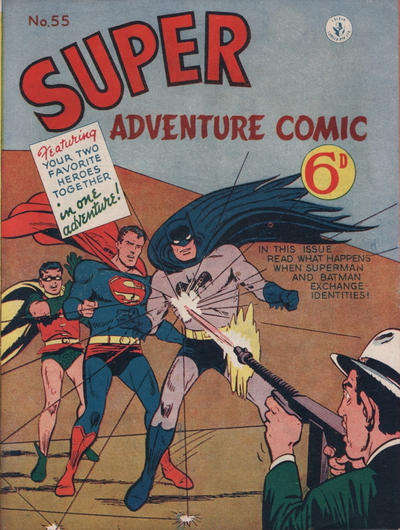 Cover for Super Adventure Comic (K. G. Murray, 1950 series) #55