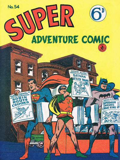 Cover for Super Adventure Comic (K. G. Murray, 1950 series) #54