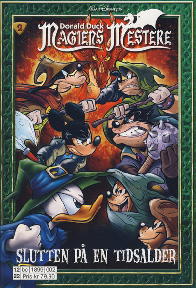 Cover for Donald Duck Magiens Mestere (Hjemmet / Egmont, 2012 series) #2 - Slutten på en tidsalder