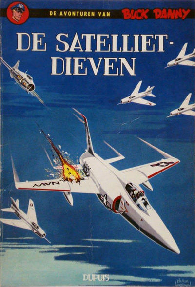 Cover for Buck Danny (Dupuis, 1949 series) #30 - De satellietdieven [Eerste druk 1964]