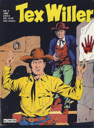 Cover for Tex Willer (Semic, 1977 series) #2/1989