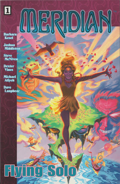 Cover for Meridian (CrossGen, 2001 series) #1 - Flying Solo