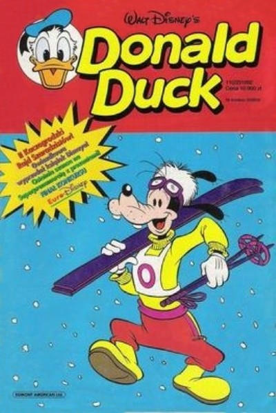 Cover for Donald Duck (Egmont Polska, 1991 series) #11/1992
