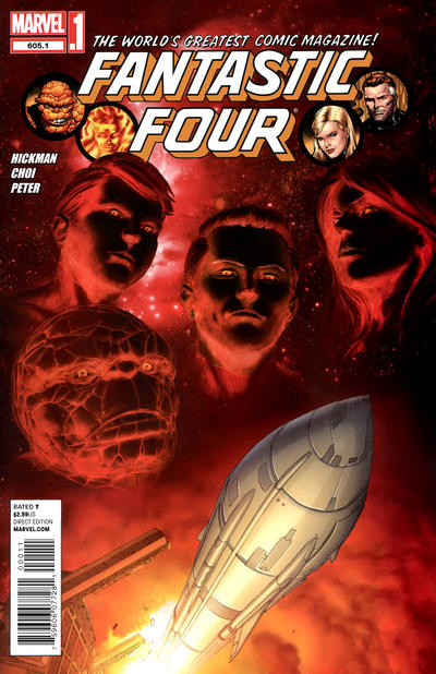Cover for Fantastic Four (Marvel, 2012 series) #605.1