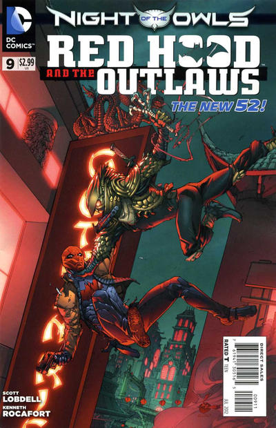 Cover for Red Hood and the Outlaws (DC, 2011 series) #9