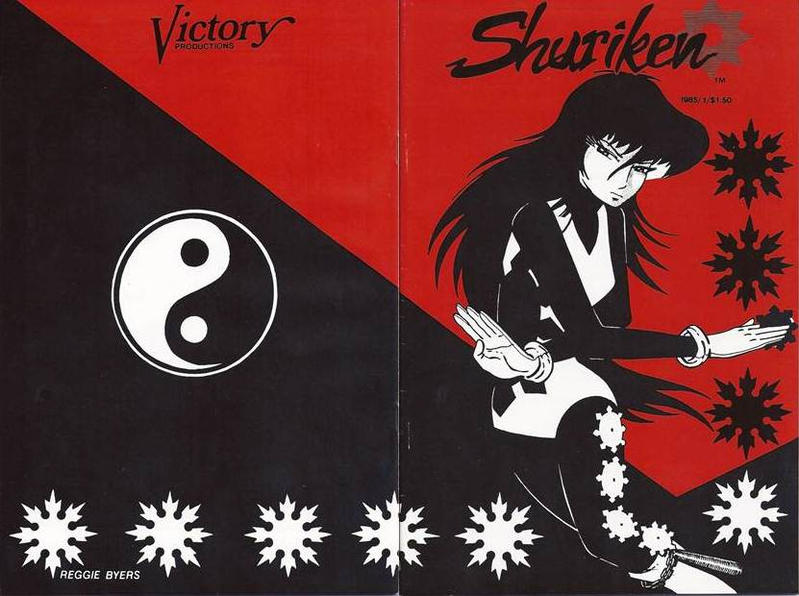 Cover for Shuriken (Victory Productions, 1985 series) #1