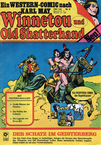 Cover for Winnetou und Old Shatterhand (Condor, 1977 series) #6