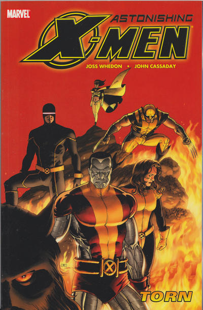 Cover for Astonishing X-Men (Marvel, 2004 series) #3 - Torn