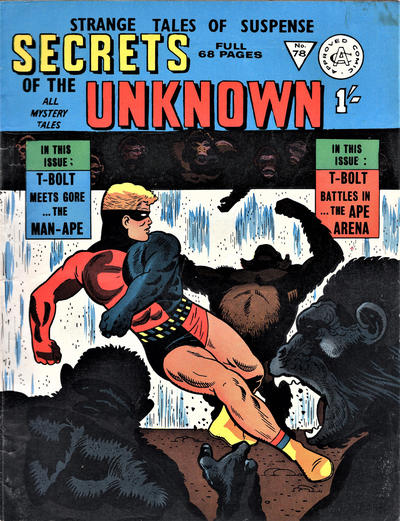 Cover for Secrets of the Unknown (Alan Class, 1962 series) #78