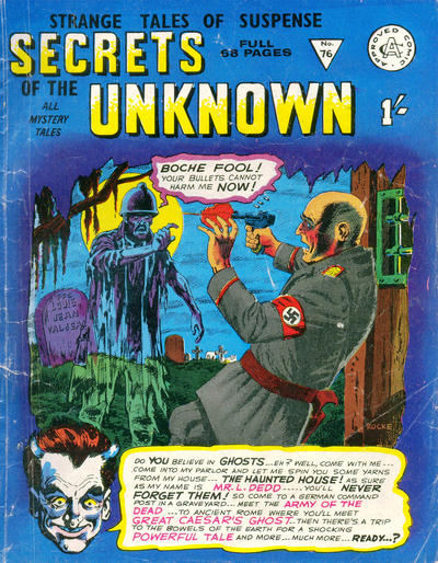 Cover for Secrets of the Unknown (Alan Class, 1962 series) #76