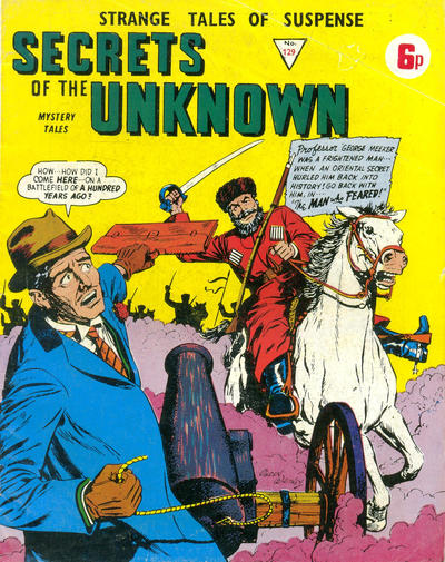 Cover for Secrets of the Unknown (Alan Class, 1962 series) #129