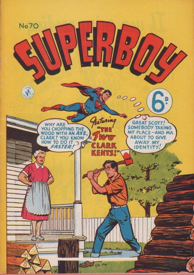 Cover for Superboy (K. G. Murray, 1949 series) #70