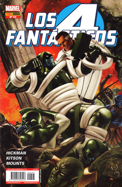 Cover for Los 4 Fantásticos (Panini España, 2008 series) #53