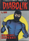 Cover for Diabolik (Astorina, 1962 series) #v5#6 [56] - Momenti disperati