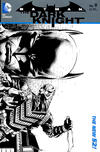 Cover for Batman: The Dark Knight (DC, 2011 series) #9 [David Finch / Richard Friend Black & White Wraparound Cover]