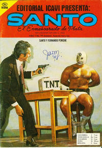 Cover Thumbnail for Santo El Enmascarado de Plata (Editorial Icavi, Ltda., 1976 series) #24
