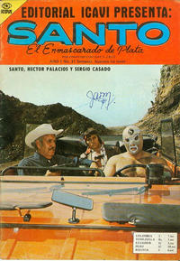Cover Thumbnail for Santo El Enmascarado de Plata (Editorial Icavi, Ltda., 1976 series) #31