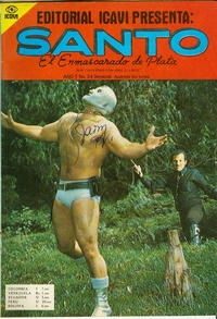 Cover Thumbnail for Santo El Enmascarado de Plata (Editorial Icavi, Ltda., 1976 series) #34