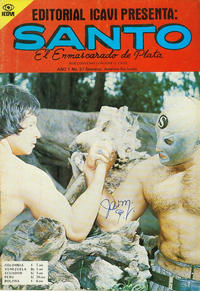 Cover Thumbnail for Santo El Enmascarado de Plata (Editorial Icavi, Ltda., 1976 series) #37