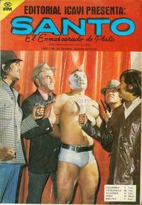 Cover Thumbnail for Santo El Enmascarado de Plata (Editorial Icavi, Ltda., 1976 series) #44