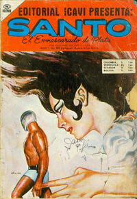 Cover Thumbnail for Santo El Enmascarado de Plata (Editorial Icavi, Ltda., 1976 series) #53