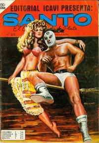 Cover Thumbnail for Santo El Enmascarado de Plata (Editorial Icavi, Ltda., 1976 series) #55