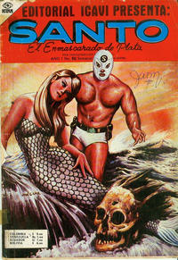 Cover Thumbnail for Santo El Enmascarado de Plata (Editorial Icavi, Ltda., 1976 series) #60