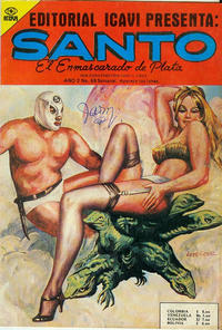 Cover Thumbnail for Santo El Enmascarado de Plata (Editorial Icavi, Ltda., 1976 series) #69