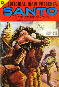 Cover Thumbnail for Santo El Enmascarado de Plata (Editorial Icavi, Ltda., 1976 series) #74