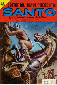 Cover Thumbnail for Santo El Enmascarado de Plata (Editorial Icavi, Ltda., 1976 series) #75
