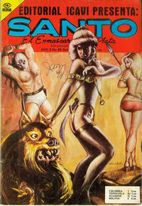 Cover Thumbnail for Santo El Enmascarado de Plata (Editorial Icavi, Ltda., 1976 series) #85