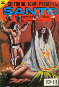 Cover Thumbnail for Santo El Enmascarado de Plata (Editorial Icavi, Ltda., 1976 series) #92