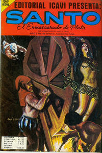 Cover Thumbnail for Santo El Enmascarado de Plata (Editorial Icavi, Ltda., 1976 series) #96