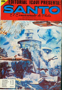 Cover Thumbnail for Santo El Enmascarado de Plata (Editorial Icavi, Ltda., 1976 series) #97