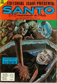 Cover Thumbnail for Santo El Enmascarado de Plata (Editorial Icavi, Ltda., 1976 series) #98