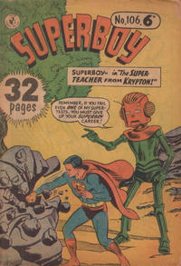 Cover Thumbnail for Superboy (K. G. Murray, 1949 series) #106