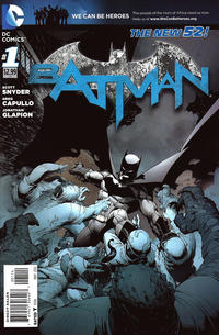 Cover for Batman (DC, 2011 series) #1 [Fourth Printing]
